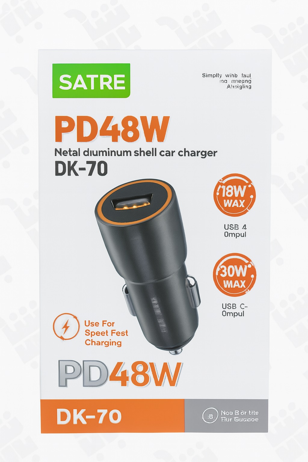 شارژر فندکی وات 48 W