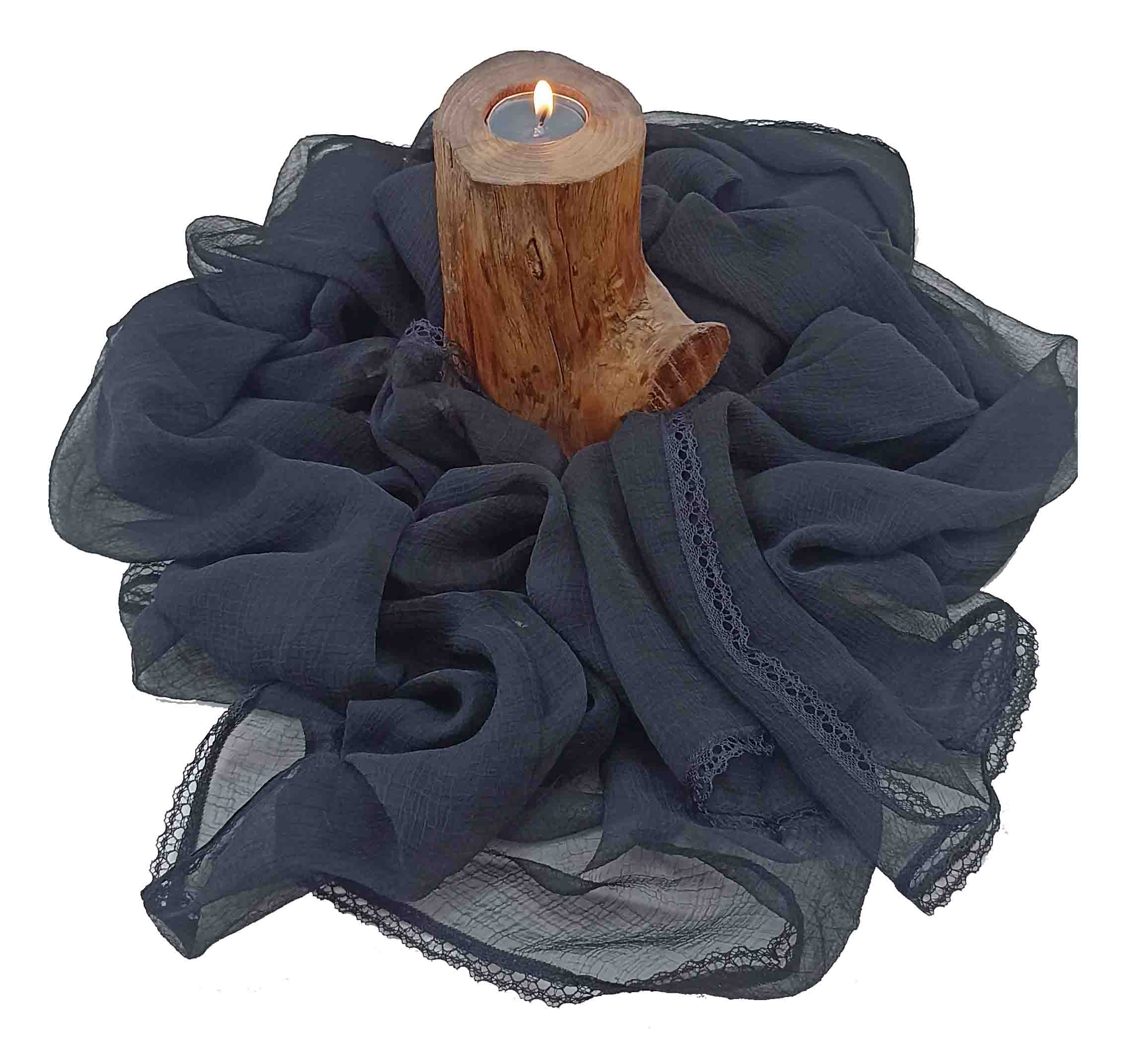 شال زنانه مدل حریر 29 - مشکی شال زنانه مدل حریر 29 - مشکی