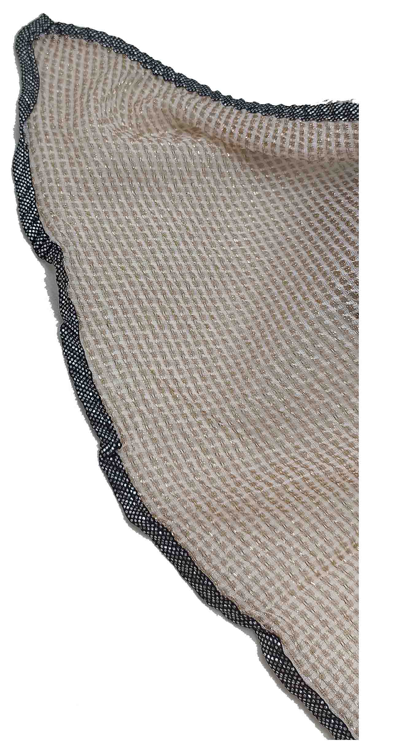 شال زنانه مدل حریر گلدار مجلسی 21 - مدل 1 - تصویر 1