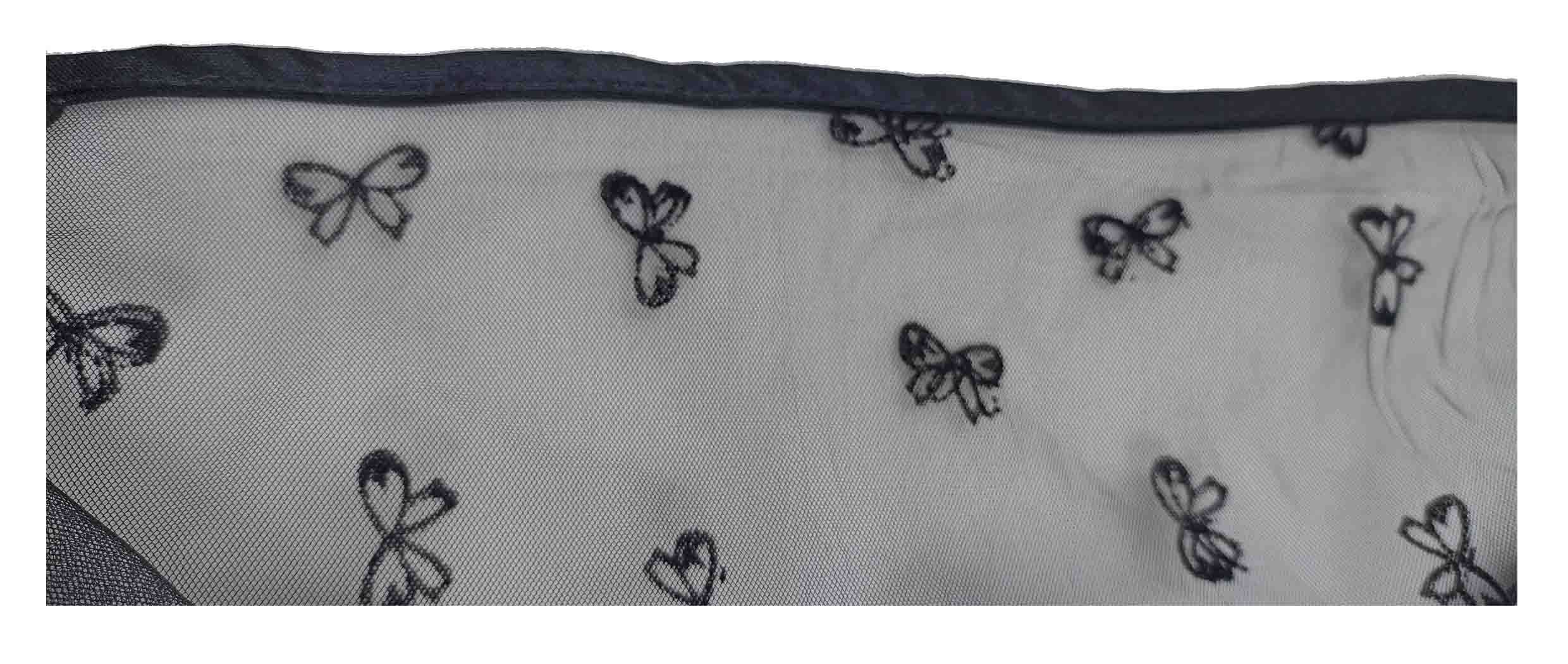 شال زنانه مدل حریر گلدار مجلسی 31 - مشکی - تصویر 2