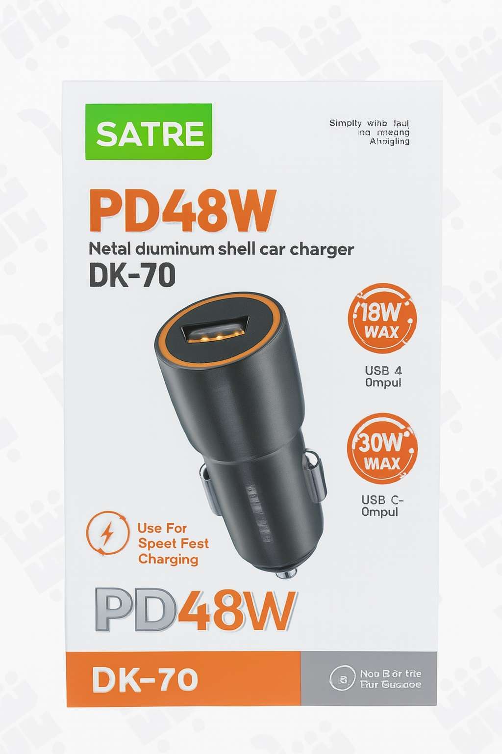 شارژر فندکی وات 48 W - مدل 1 - تصویر 1 شارژر فندکی وات 48 W - مدل 1 - تصویر 1